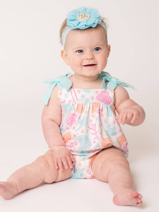 Seashell Garden Bubble Romper