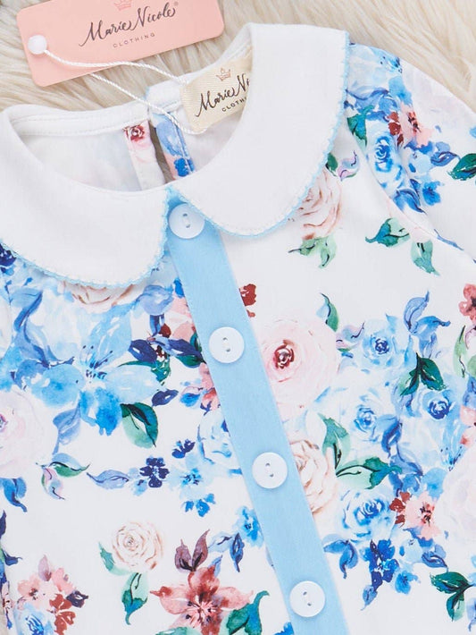 Garden Breeze Footed Sleeper Pajamas