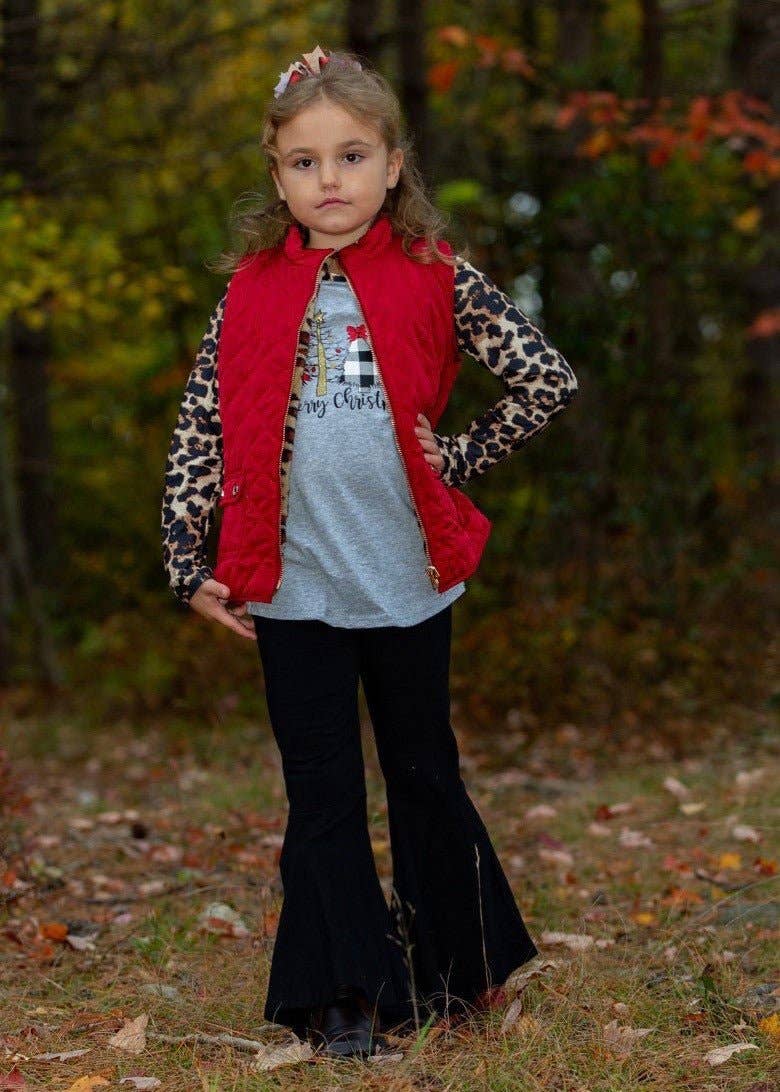 Black Bell Bottom Pants