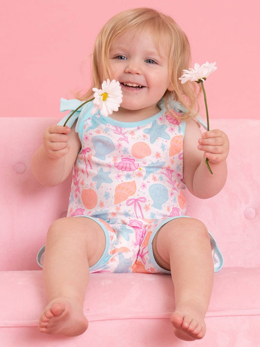 Seashell Garden Tank Outfit: XXXXL(8yrs)