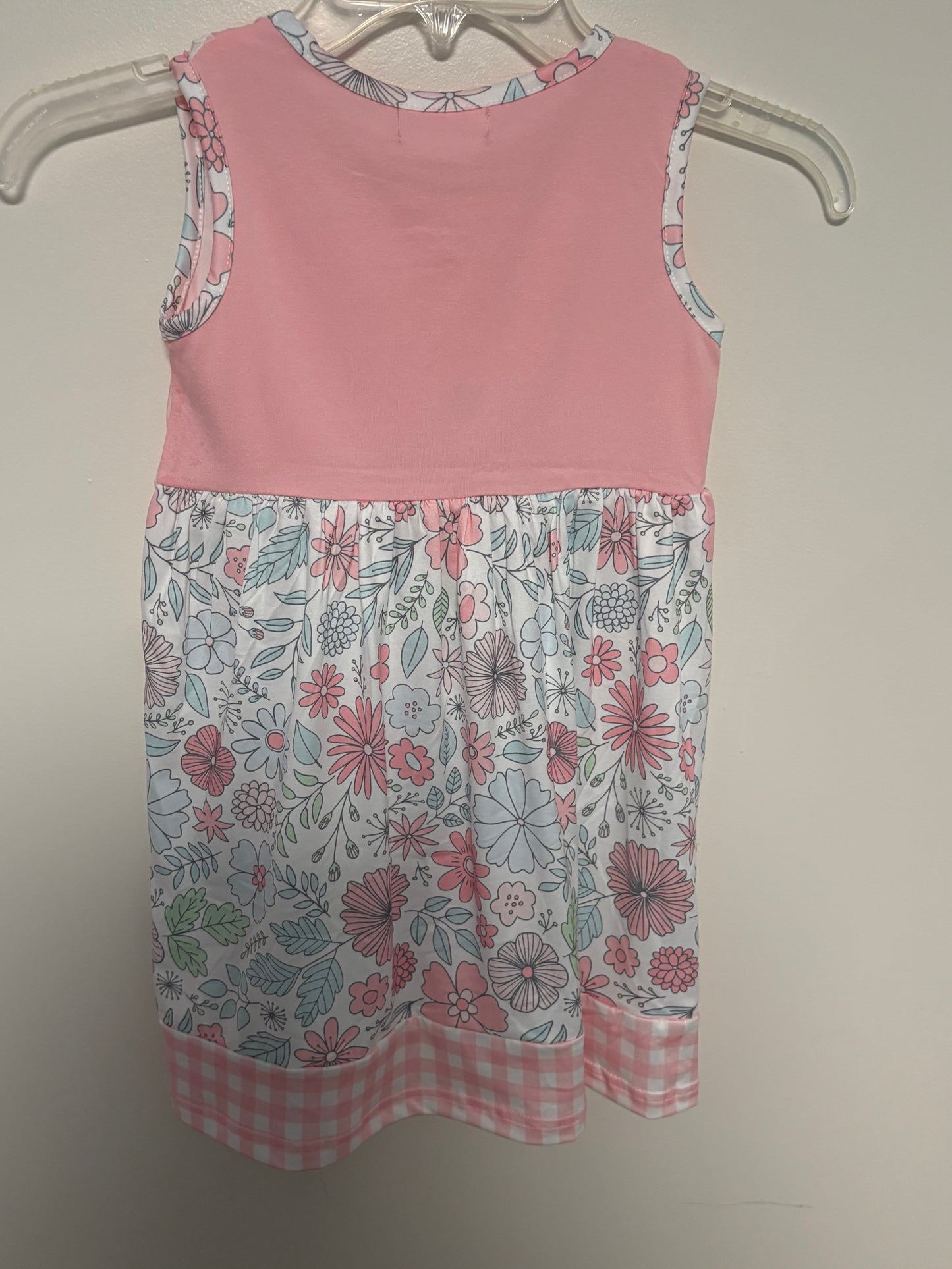 Sweet Wildflower Gingham Dress