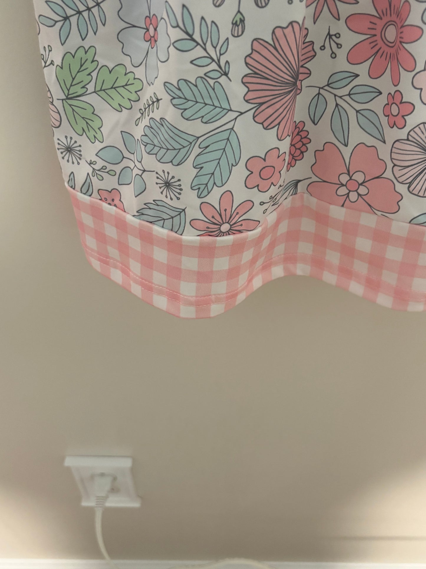 Sweet Wildflower Gingham Dress