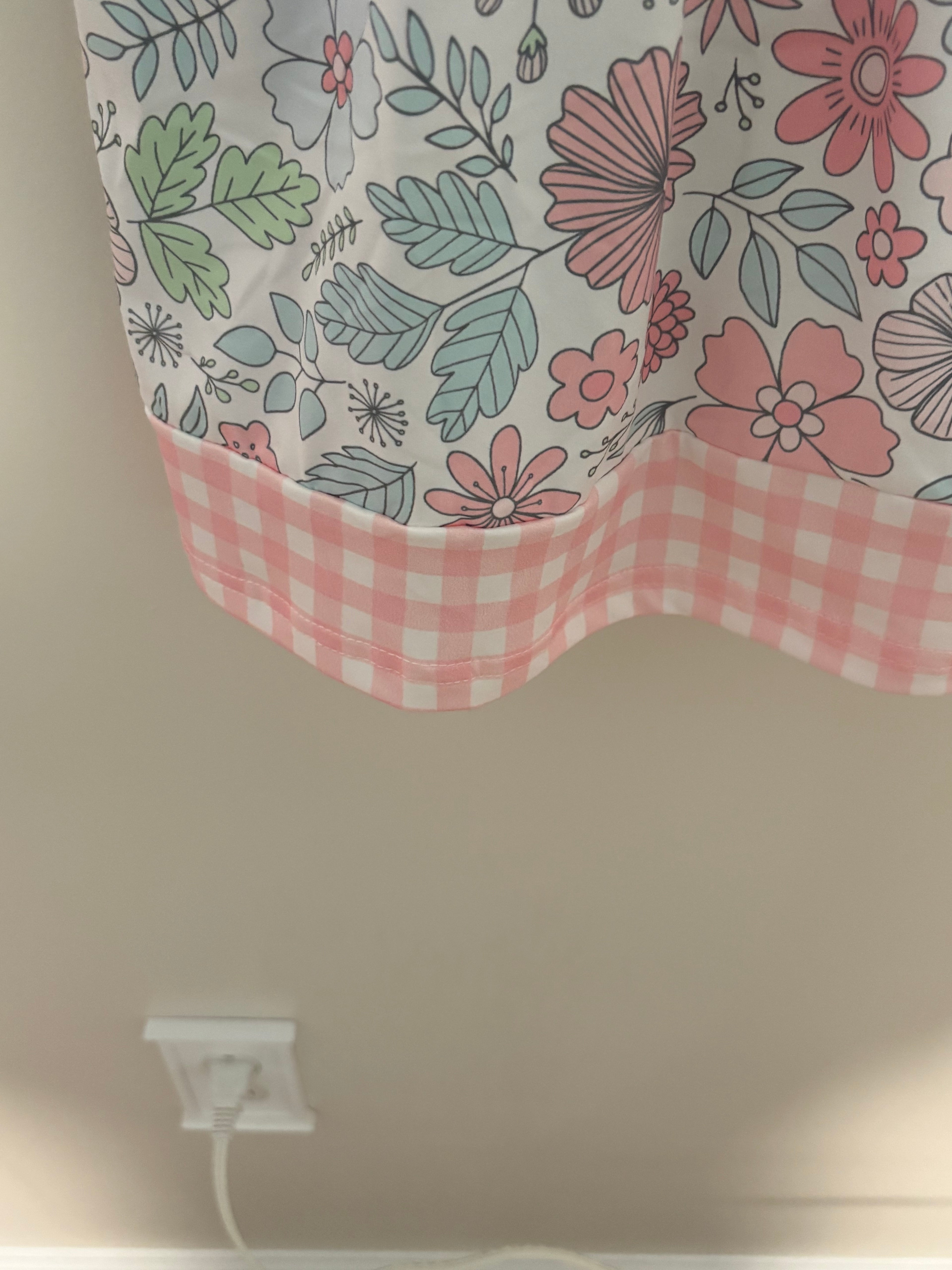 Sweet Wildflower Gingham Dress