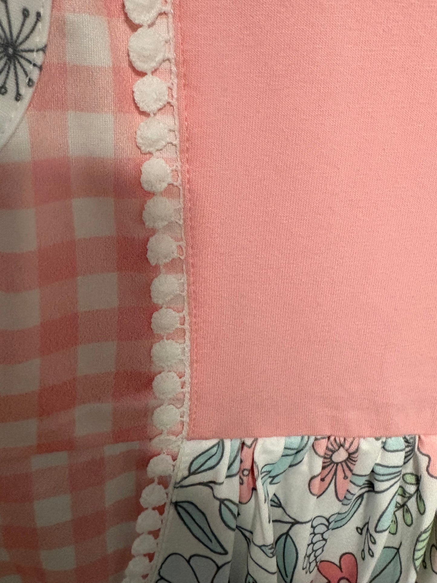 Sweet Wildflower Gingham Dress