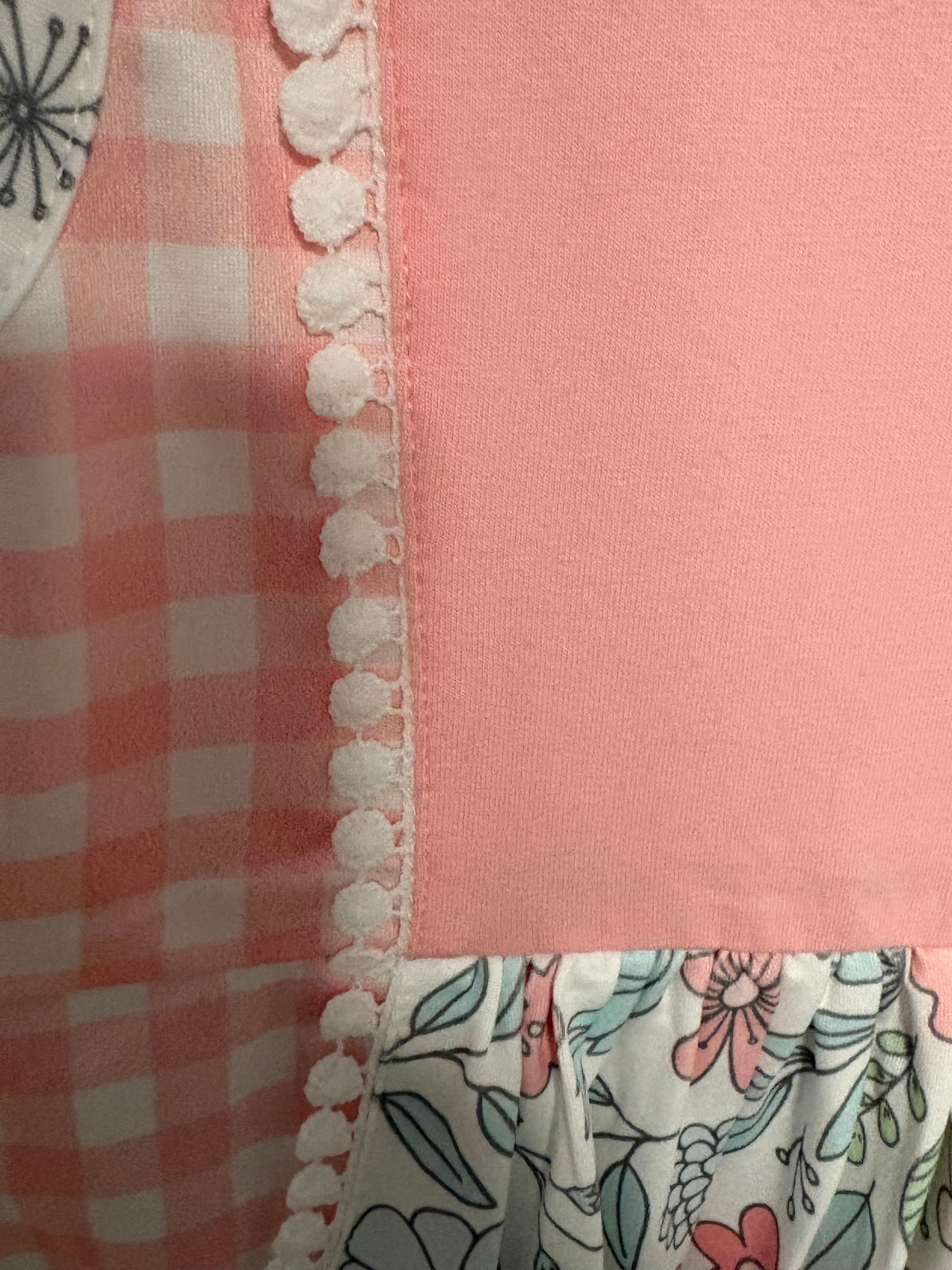 Sweet Wildflower Gingham Dress