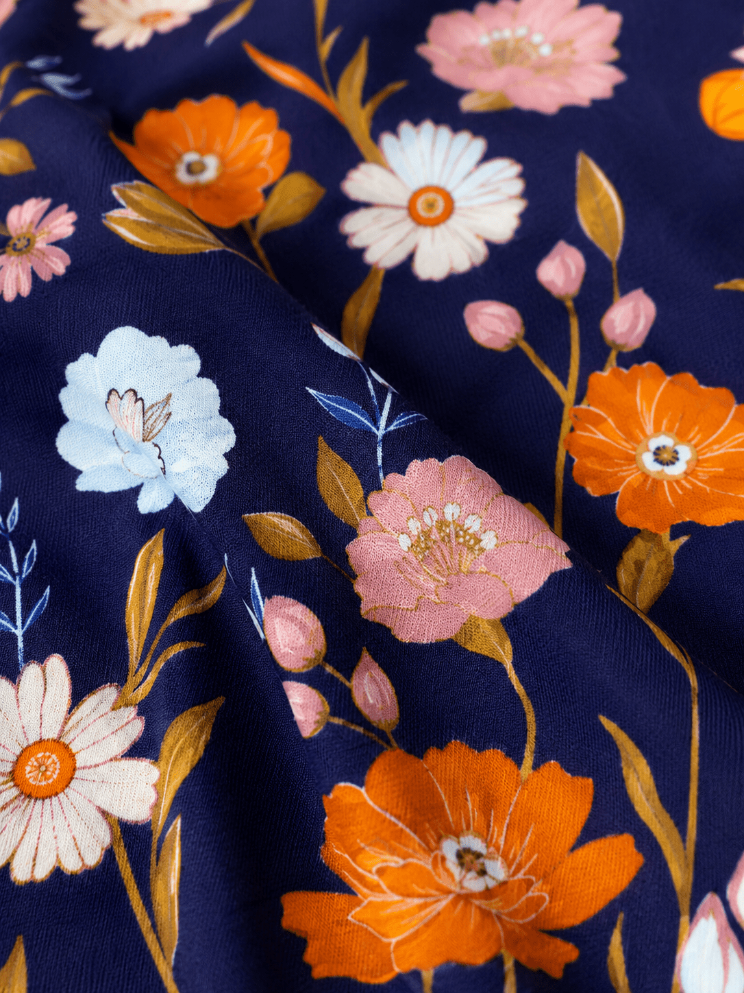 Navy Wildflower Leggings Set
