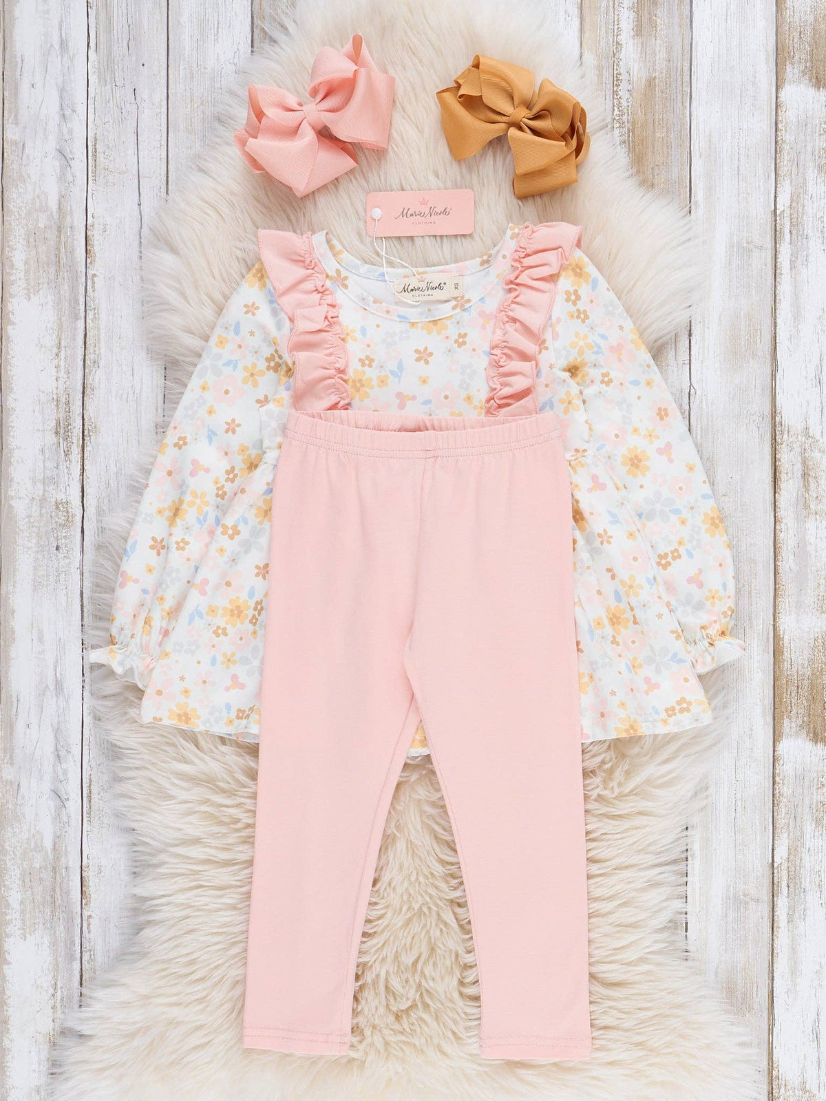 Blossom Bow Outfit: XS(18/24 mos)