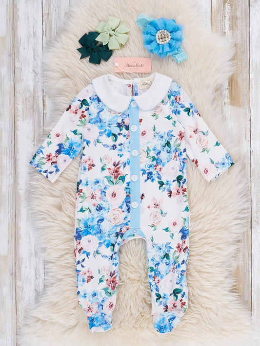 Garden Breeze Footed Sleeper Pajamas